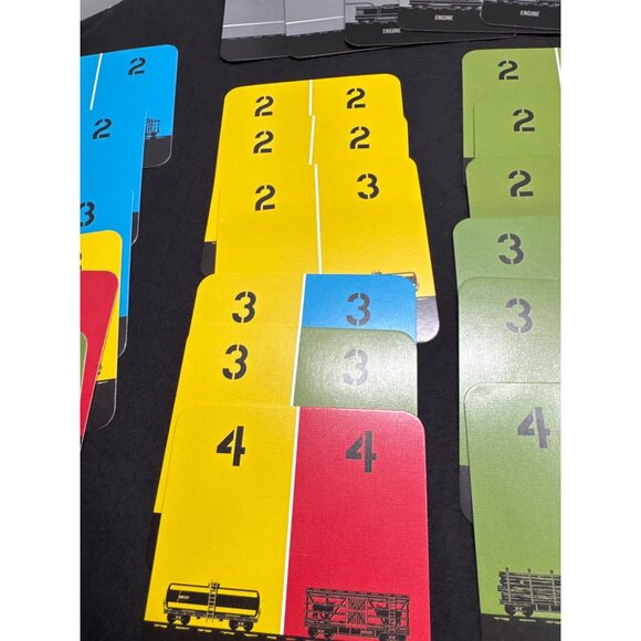 David Shorts Yardmaster Express Strategy Card Game Complete By Crash Games - Picture 12 of 16